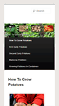 Mobile Screenshot of how-to-grow-potatoes.co.uk